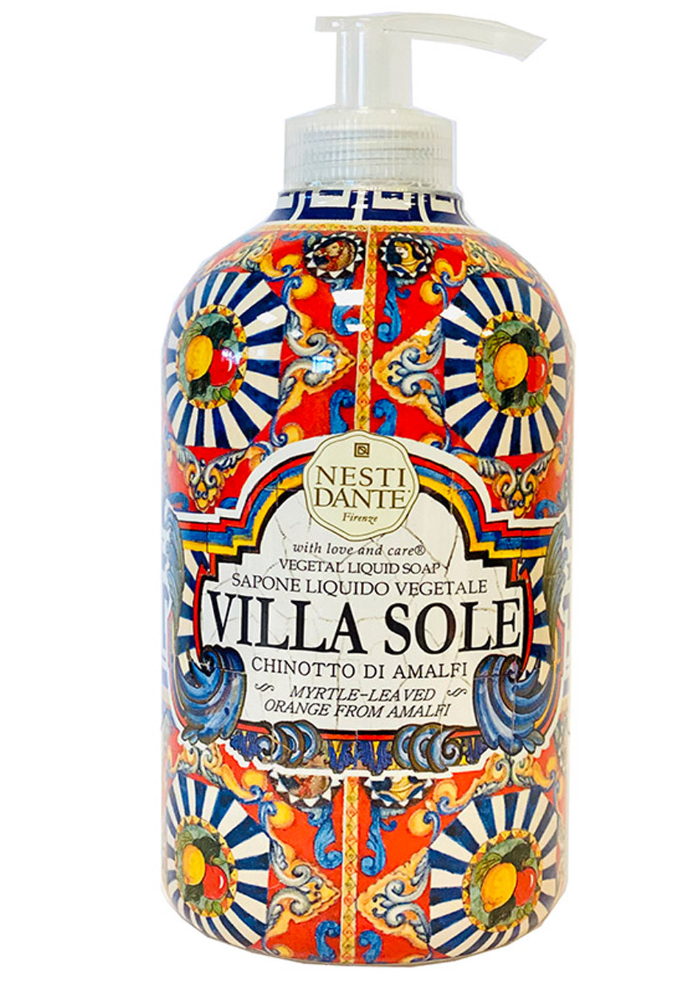 Nesti Dante Villa Sole Chinotto Liquit Soap 500 ml 1 Nesti Dante Villa Sole Chinotto Liquit Soap 500 ml