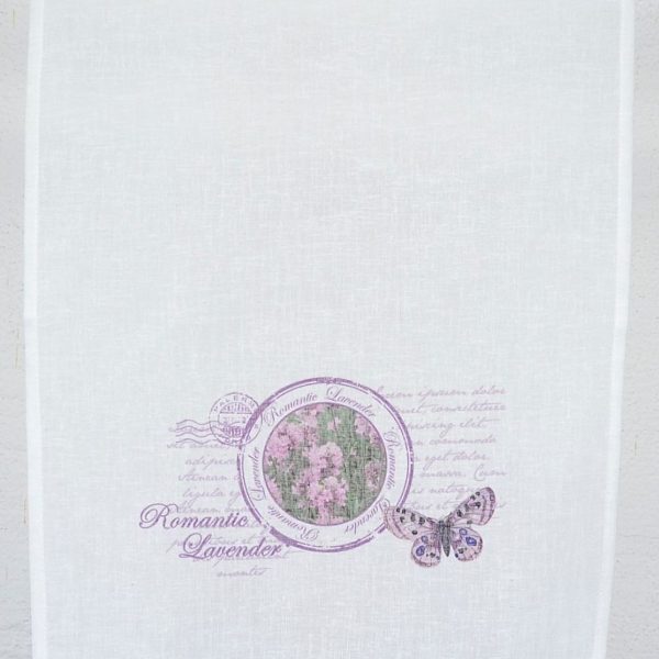 Alternative view of Romantischer Panneaux mit Fensterbild & Spitze – Gardine im Landhausstil von Hossner