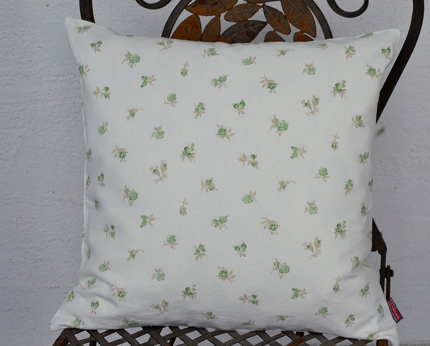 Kissenhülle Kissenbezug Romantisch Millefleur Streublumen 40x40 cm 1 Kissenhülle Kissenbezug Romantisch Millefleur Streublumen 40x40 cm