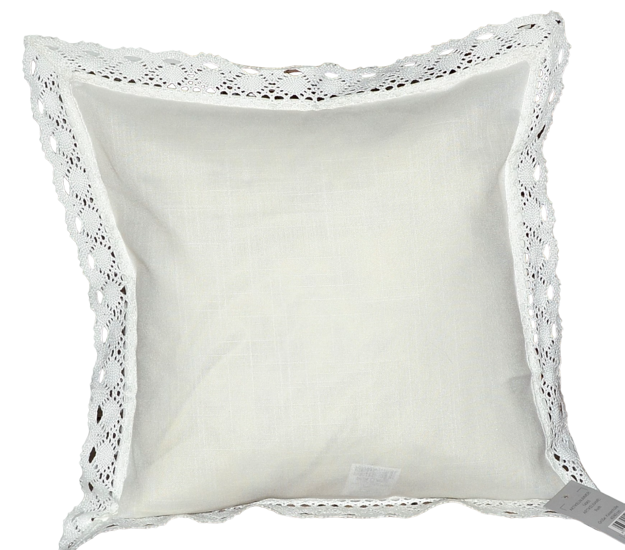 Hossner Kissenhülle umhäkelt Landhaus Stil 40x40 cm 1 Hossner Kissenhülle umhäkelt Landhaus Stil 40x40 cm