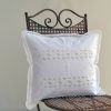 Hossner romantische Kissenhülle echte Spitze Handarbeit Vintage Landhaus 40x40 cm 9 DSC2042 1