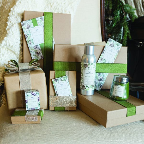 Greenleaf Duft Sachets large Silver Spruce aus parfümierter Tonerde 115 ml 6 GLsilverspruceMULTIpresentschairfireplace 1