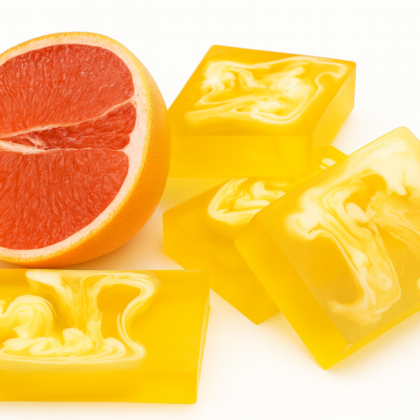 Nesbel Seife Grapefruit – spritzig & frisch | Glycerin & Ziegenmilch (100 g)