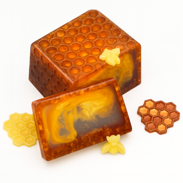 Nesbel Glycerin Seife Duftseife Honig mit Ziegenmilch Handmade 100 g