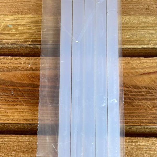 Raffrollo Beschwerungsstab Set Kunststoff Zubehör Ersatzteil transparent 10 IMG 2771