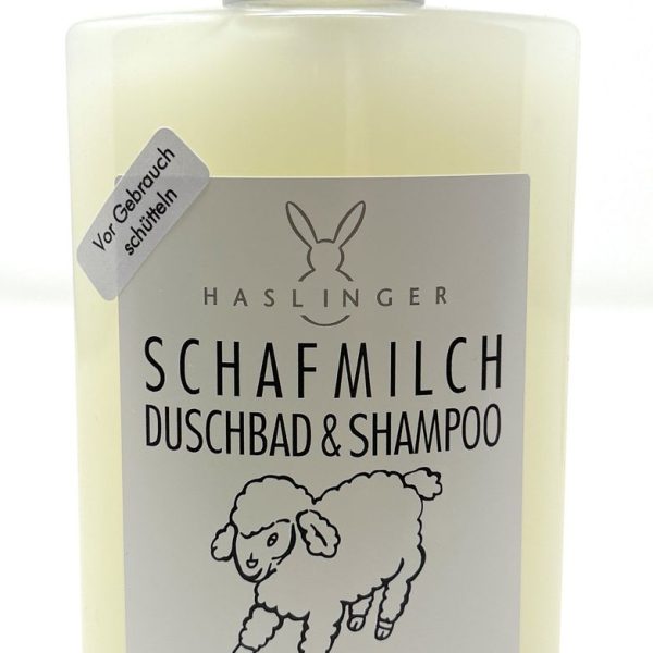 Haslinger Shampoo & Duschbad 2 in 1 Schafmilch 200 ml