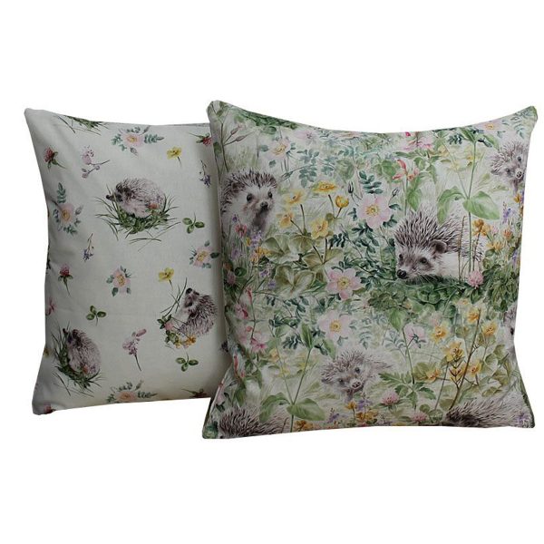 Hossner Kissenhülle Igel Landhaus Stil 40x40 cm