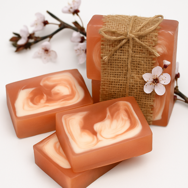 Alternative view of Nesbel Seife Kirschblüte – zart & floral | Glycerin & Ziegenmilch (100 g)