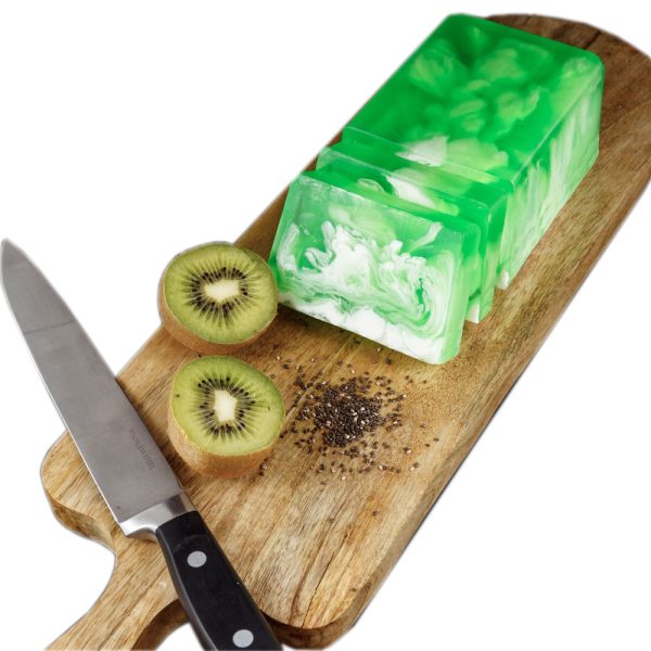 Alternative view of Nesbel Seife Kiwi – fruchtig & peelend | Glycerin & Ziegenmilch (100 g)