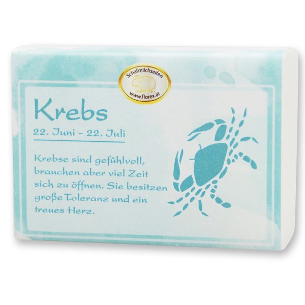 Florex Schafmilchseife Classic mit Bio Schafmilch Sternzeichen Krebs 150 g