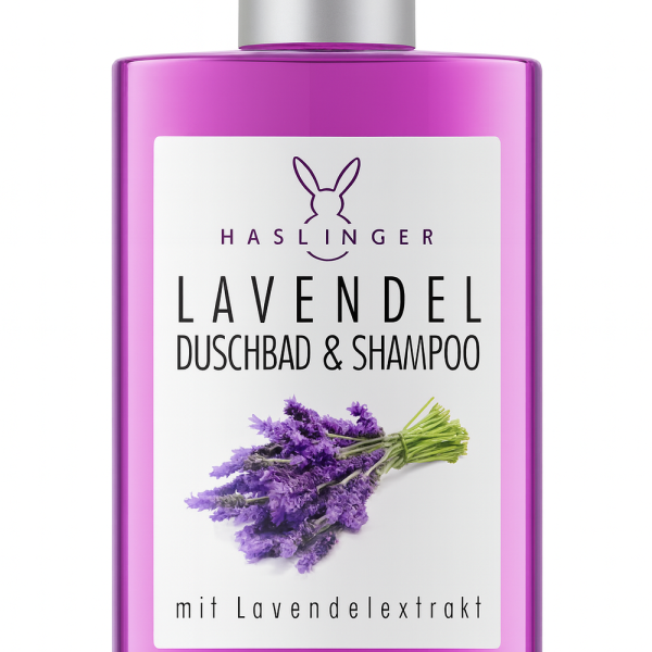Haslinger Shampoo & Duschbad 2 in 1 Lavendel 200 ml