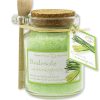 Florex Badesalz Lemongras im dekorativen Glas mit Holzlöffel 300 g