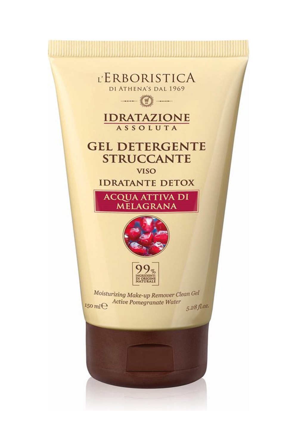 Feuchtigkeitsspendendes Gesichtsreinigungsgel mit aktivem Granatapfelwasser 150 ml 2 Feuchtigkeitsspendendes Gesichtsreinigungsgel mit aktivem Granatapfelwasser 150 ml – Bild 2