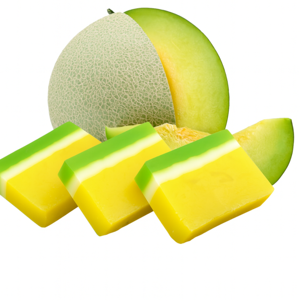 Nesbel Seife Melone – süß & erfrischend | Glycerin & Ziegenmilch (100 g)