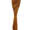 Kleiner Spatel Spachtel aus Olivenholz handgefertigtes Naturprodukt Küchenhelfer 18 cm