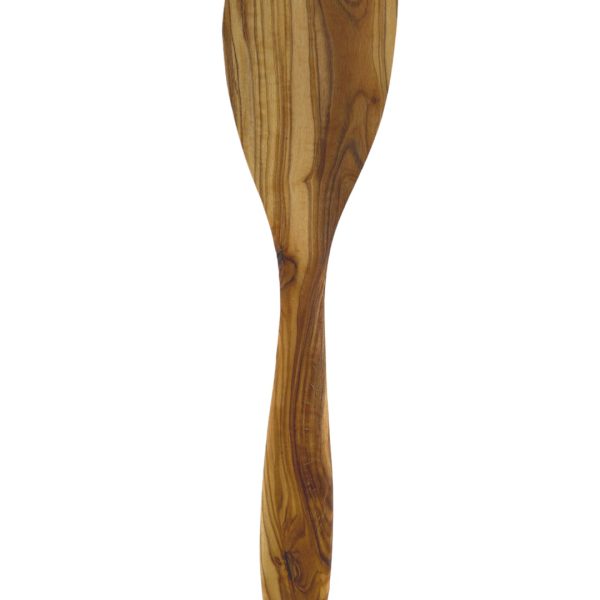 Pfannenwender extra Breit aus Olivenholz handgefertigtes Naturprodukt Küchenhelfer 30 cm