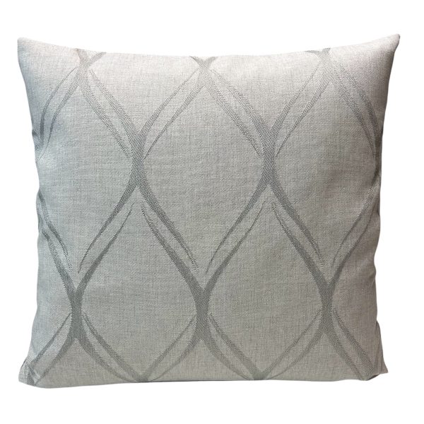 Hossner Kissenhülle Remedios uni grau 40x40 cm