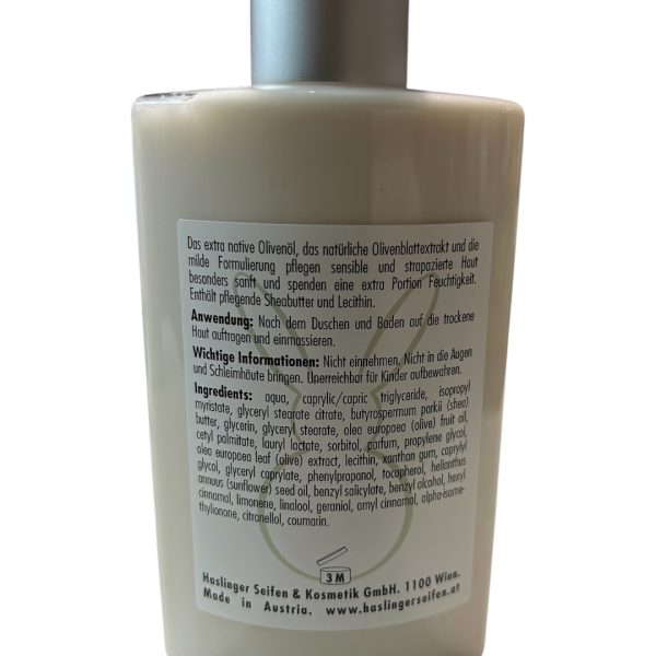 Haslinger Oliven Bodylotion mit Olivenölextrakt Sheabutter & Olivenöl 200 ml 5 Photoroom 20250117 160444