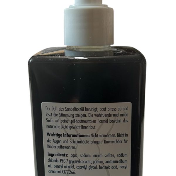 Alternative view of Haslinger Sandelholz Flüssigseife im Spender 250 ml