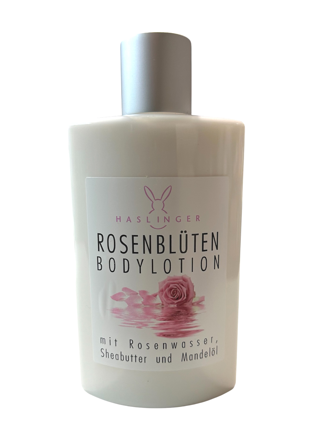 Haslinger Rosenblüten Bodylotion mit Rosenwasser Sheabutter und Mandelöl 200 ml 2 Haslinger Rosenblüten Bodylotion mit Rosenwasser Sheabutter und Mandelöl 200 ml – Bild 2