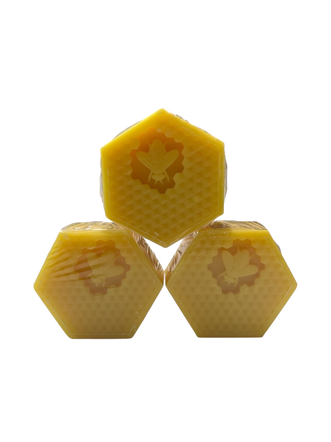 Haslinger hochwertige Pflanzenölseife Honig in Wabenform 3 Stück 225 g 2 Haslinger hochwertige Pflanzenölseife Honig in Wabenform 3 Stück 225 g – Bild 2