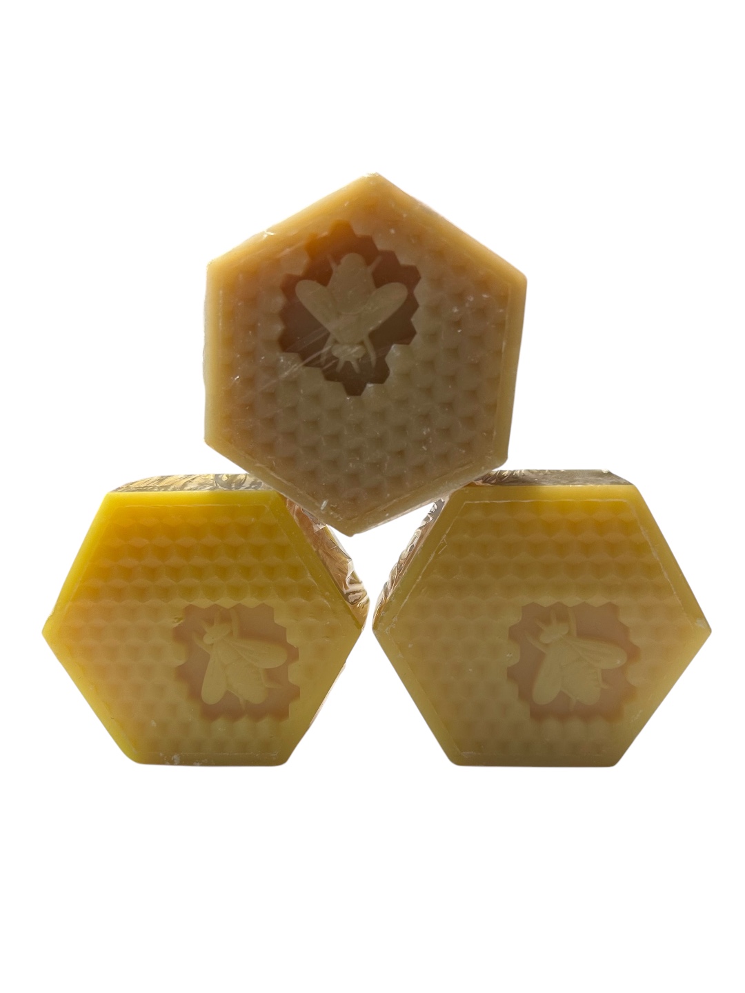 Haslinger hochwertige Pflanzenölseife Gelee Royal Honig Wabe 3 Stück 225 g 2 Haslinger hochwertige Pflanzenölseife Gelee Royal Honig Wabe 3 Stück 225 g – Bild 2