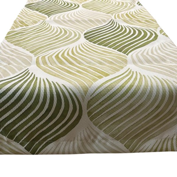 Hossner Tischdecke Tischläufer Salvador grün 40x100 cm