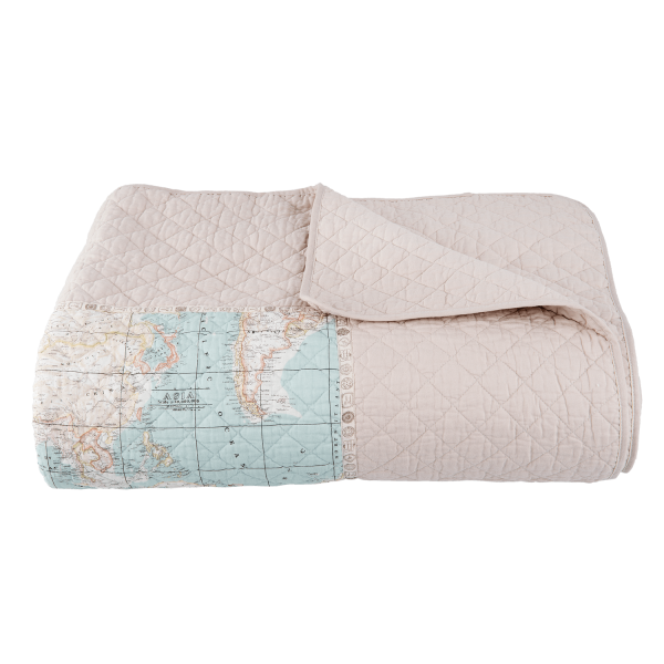 Clayre & Eef Tagesdecke Bettüberwurf Decke Plaid 230x260 cm 8 Q178 061 3