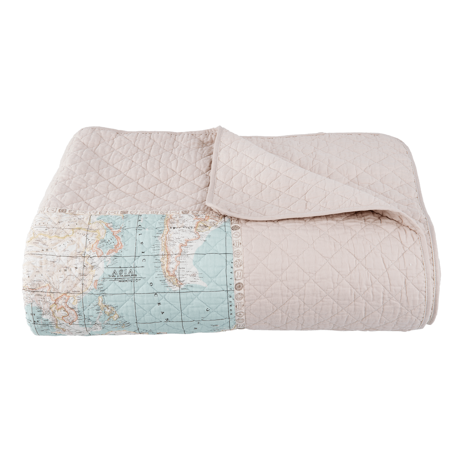 Clayre & Eef Tagesdecke Bettüberwurf Decke Plaid 230x260 cm 4 Clayre & Eef Tagesdecke Bettüberwurf Decke Plaid 230x260 cm – Bild 4