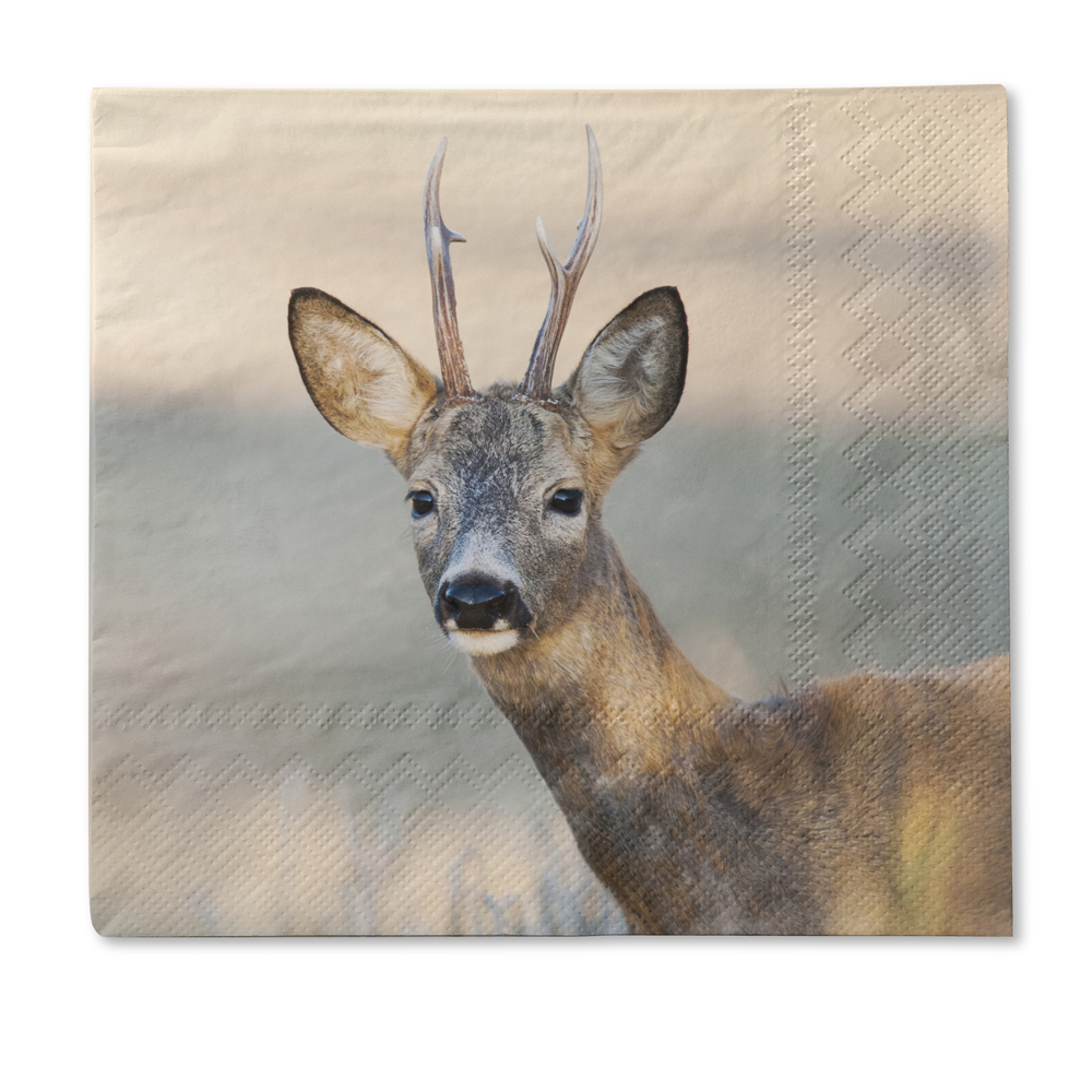 Traumduft 20 Stück Servietten 3-Lagig Rehbock 33x33 cm Dekor Papierservietten 1 Traumduft 20 Stück Servietten 3-Lagig Rehbock 33x33 cm Dekor Papierservietten