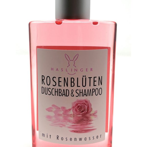 Alternative view of Haslinger Rosenblüten Duschbad & Shampoo 2 in 1 mit echtem Rosenwasser