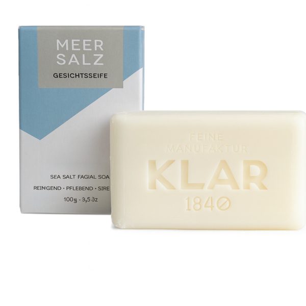 Alternative view of Klar's Seife Meersalzseife Gesichtsseife palmölfrei 100 g
