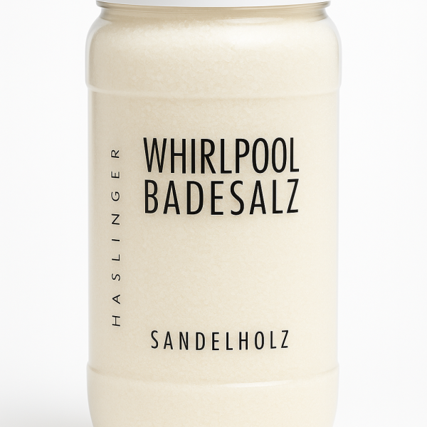 Haslinger Whirlpool Badesalz mit Sandelholz 1000 g