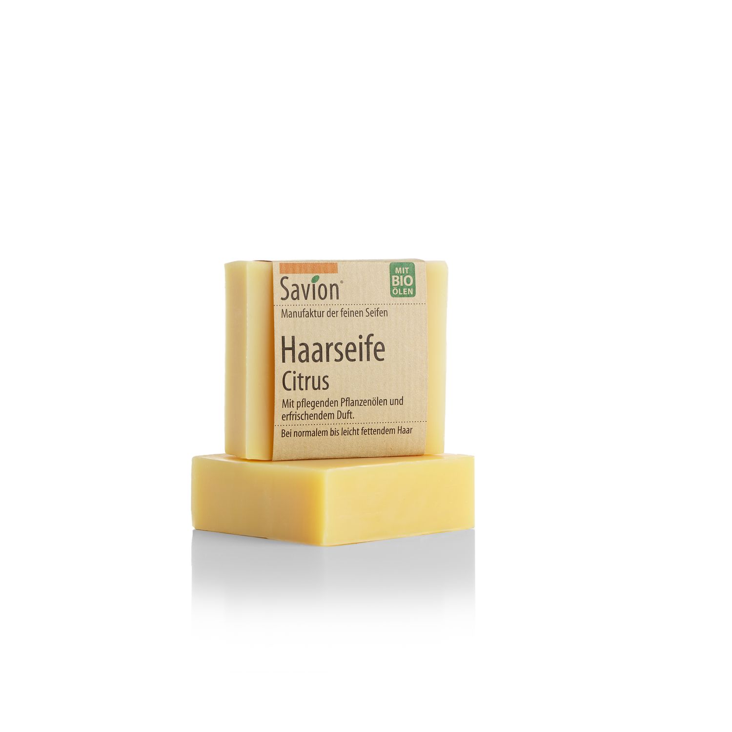 Savion Haarseife Citrus bei normalen bis leicht fettendem Haar 85 g 2 Savion Haarseife Citrus bei normalen bis leicht fettendem Haar 85 g – Bild 2