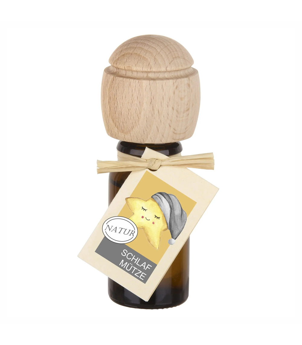 Piccolino Raumduft Duftbote Schlafmütze Aromatherapie Diffuser Naturöl 10 ml 2 Piccolino Raumduft Duftbote Schlafmütze Aromatherapie Diffuser Naturöl 10 ml – Bild 2