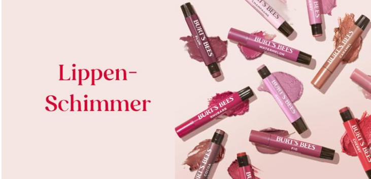 Burt's Bees Lip Shimmer New Rhubarb 2,5 g 2 Burt's Bees Lip Shimmer New Rhubarb 2,5 g – Bild 2