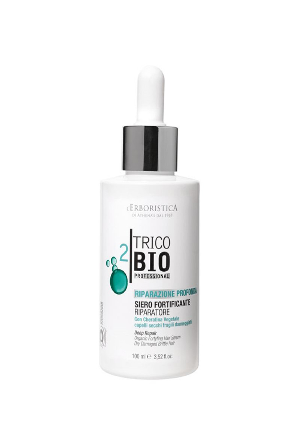 L'Erboristica Trico Bio stärkendes Reparaturserum mit Keratin 100 ml 2 L'Erboristica Trico Bio stärkendes Reparaturserum mit Keratin 100 ml – Bild 2