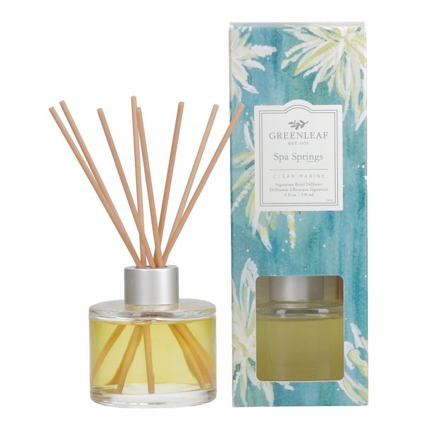 Greenleaf Spa Springs – Aromatischer Reed Diffuser 118 ml