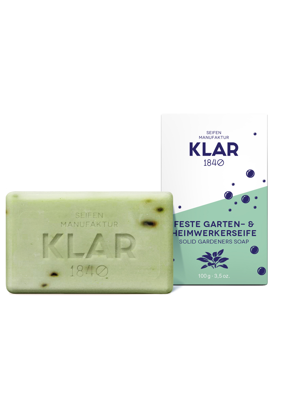 Klar's Gärtner-und Handwerker Seife palmölfrei 100 g 1 Klar's Gärtner-und Handwerker Seife palmölfrei 100 g