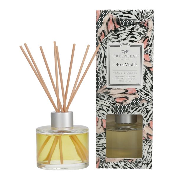 Greenleaf Urban Vanille – Aromatischer Reed Diffuser 118 ml
