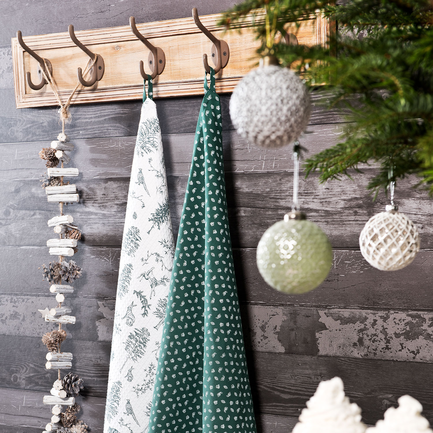 Clayre & Eef Küchenhandtuch Geschirrtuch Handtuch im Landhausstil 50x85 cm 2 Clayre & Eef Küchenhandtuch Geschirrtuch Handtuch im Landhausstil 50x85 cm – Bild 2