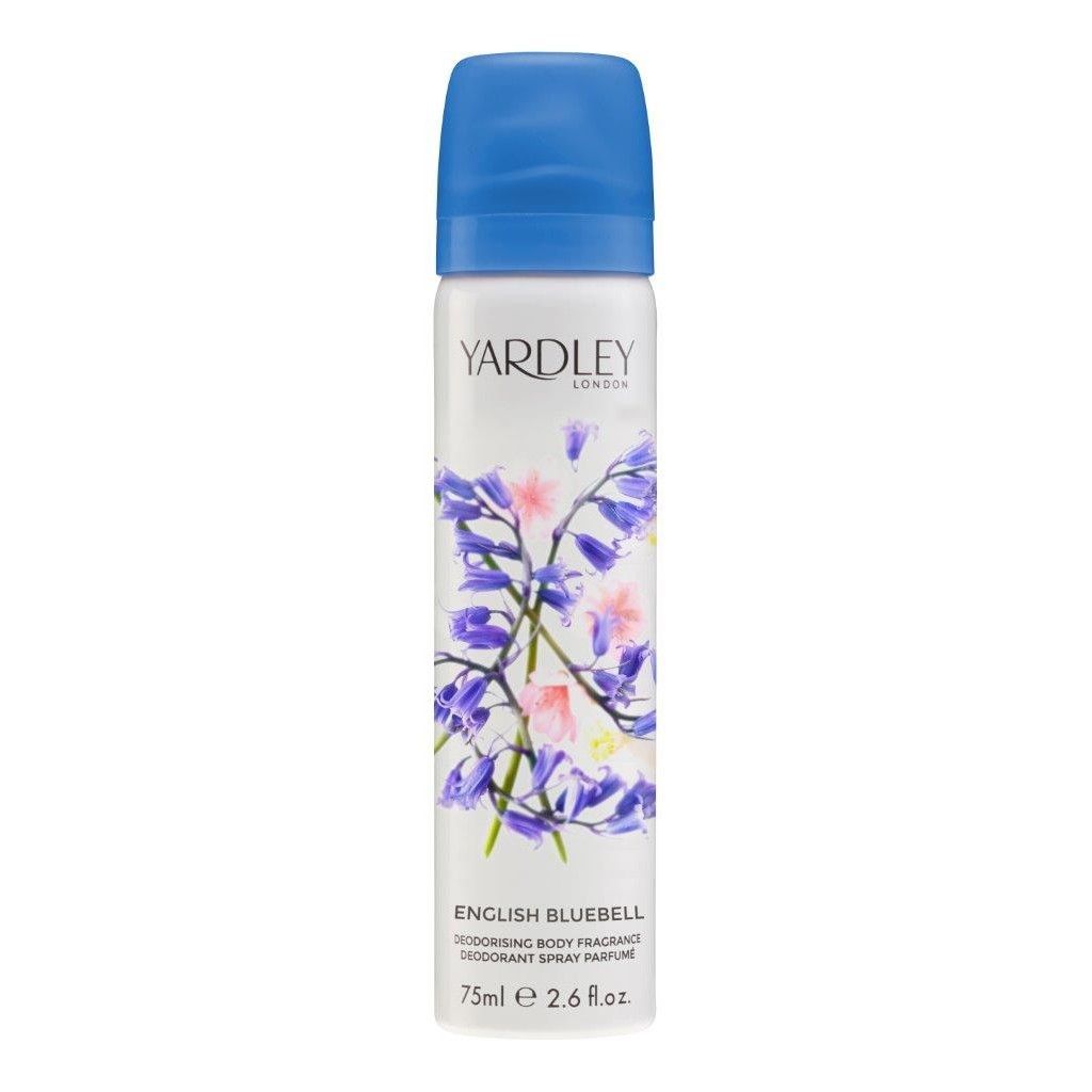 Yardley London Körperspray English Bluebell desodorierend blumiger Duft 75 ml 1 Yardley London Körperspray English Bluebell desodorierend blumiger Duft 75 ml