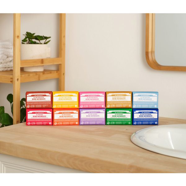 Dr. Bronner's Pfefferminze Reine Naturseife 140 g 6 alle Seifen 1 15