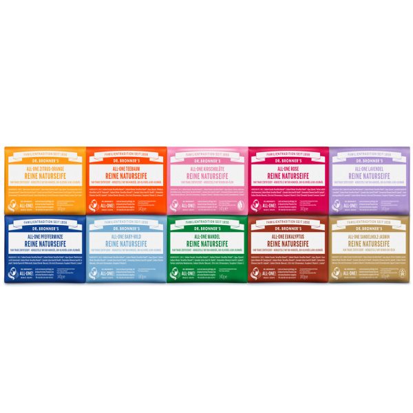 Alternative view of Dr. Bronner's Citrus-Orange Reine Naturseife 140 g