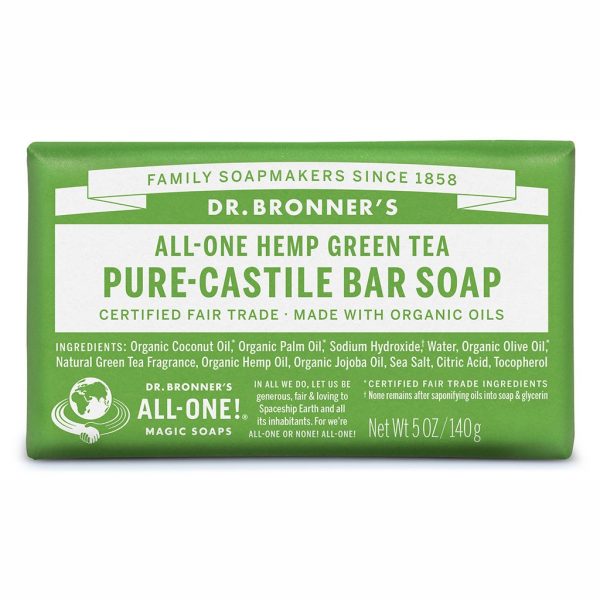 Dr. Bronner's Grüner Tea Reine Naturseife 140 g