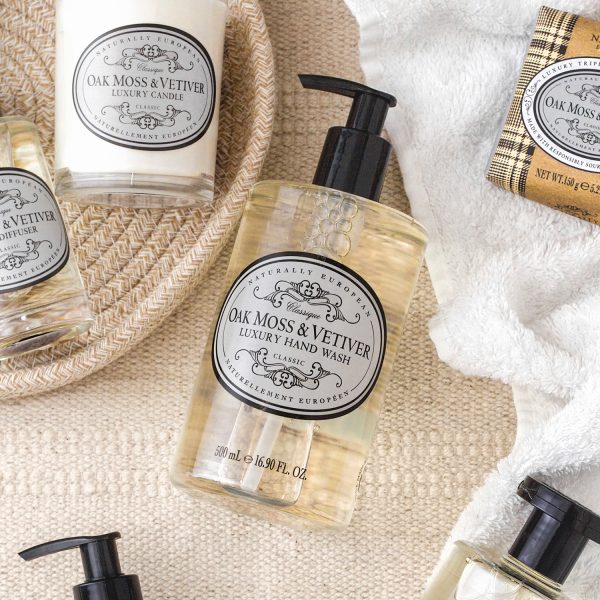 Naturally European Flüssigseife – Oak Moss & Vetiver (500 ml) 5 d1d49e14dc215dc3f5d9a1792d5a5c808ee3784a 1