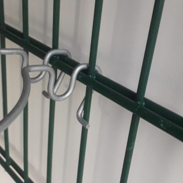 Blumentopfhalter verzinkter Stahldraht für Doppelstab Gitter- und Gabionen Zäune 33 d33d0580 b971 4b63 80bb 6b3337d0ff35 3