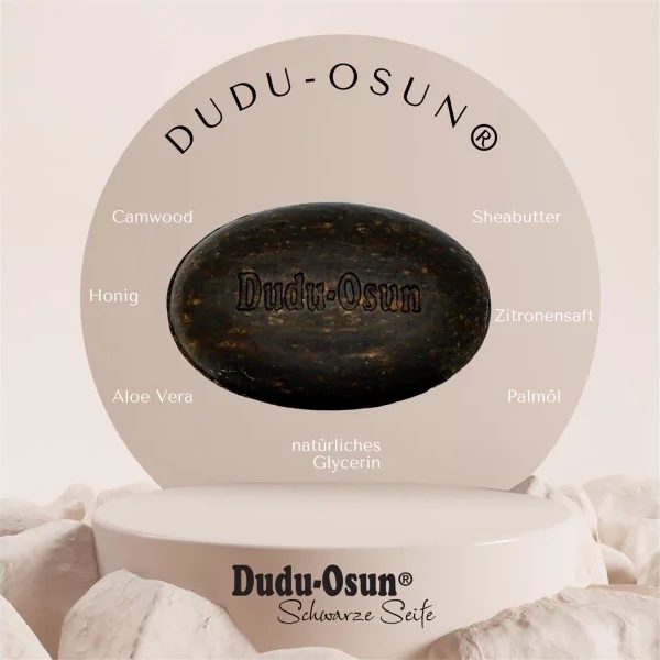 dudu osun pure schwarze seife aus afrika parfuemfrei 150g 1 3