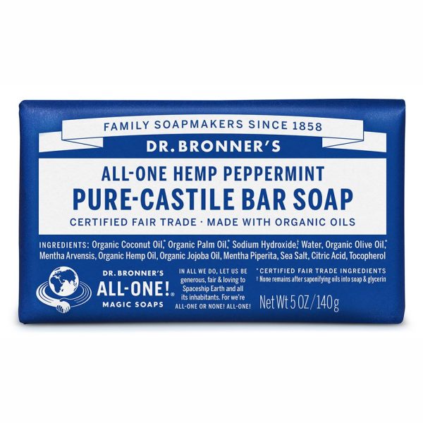 Dr. Bronner's Pfefferminze Reine Naturseife 140 g