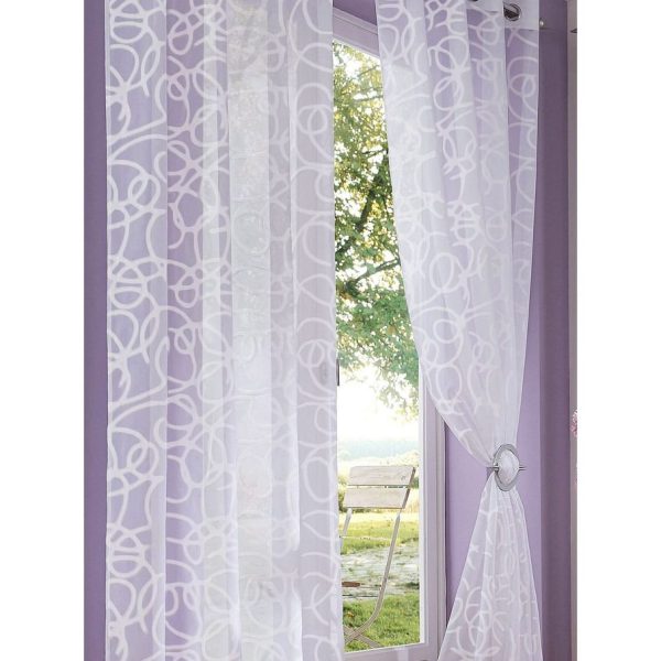 Gardine Tanaro my home Ösen (1 St) transparent H/B 245x140 cm